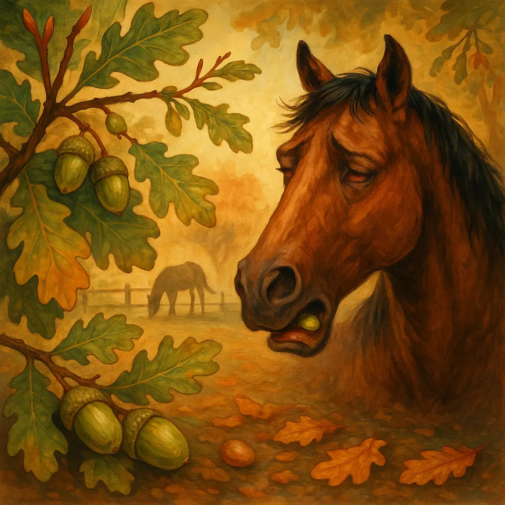 Oak And Acorn Poisoning In Horses: Risks, Signs & Prevention