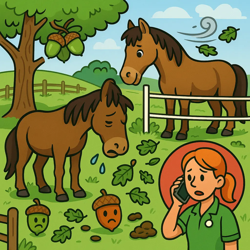 Oak And Acorn Poisoning In Horses: Risks, Signs & Prevention