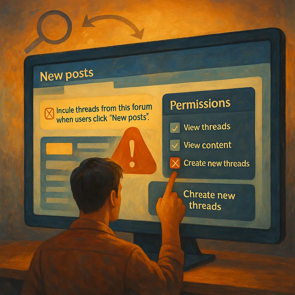 XenForo Fix: Posts In New Posts But Missing From Forums