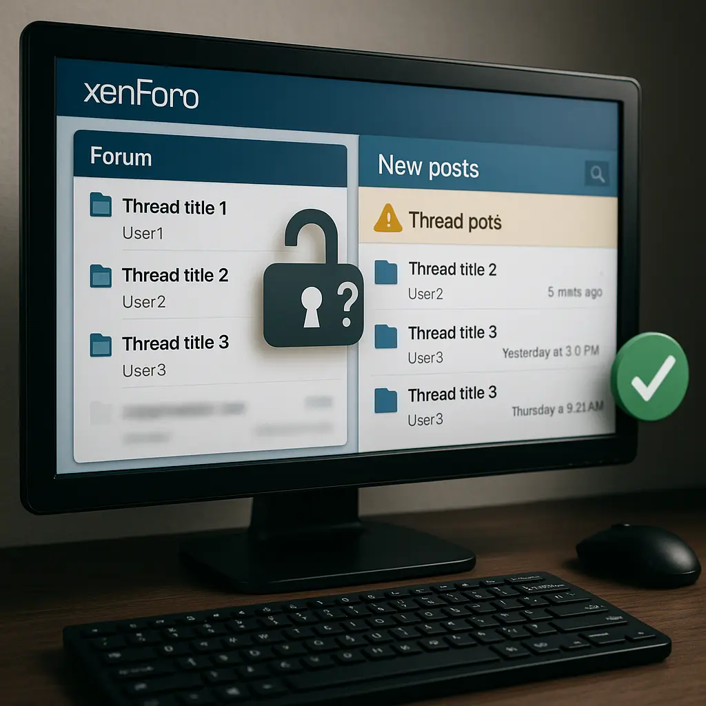 XenForo Fix: Posts In New Posts But Missing From Forums