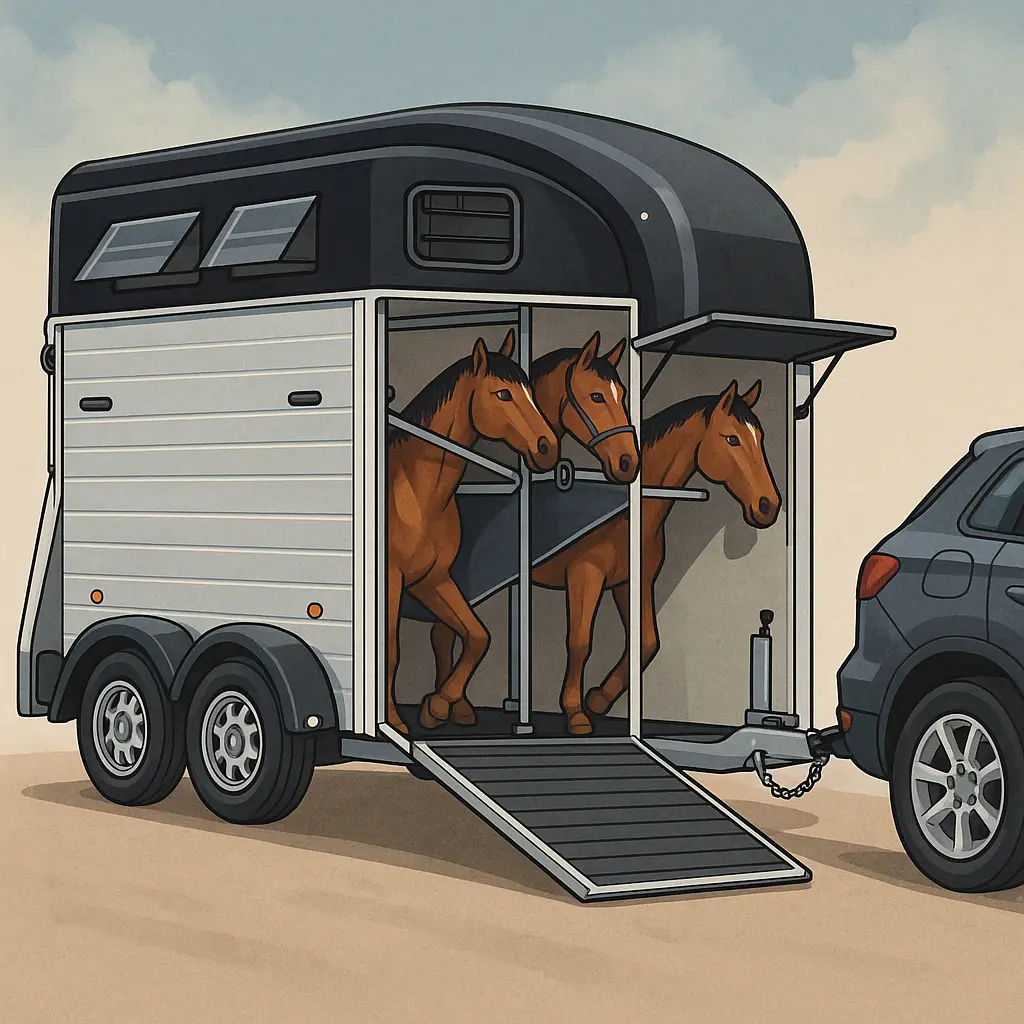 Cheval Liberté Maxi 2: Herringbone Trailer, Lorry-Like Ride
