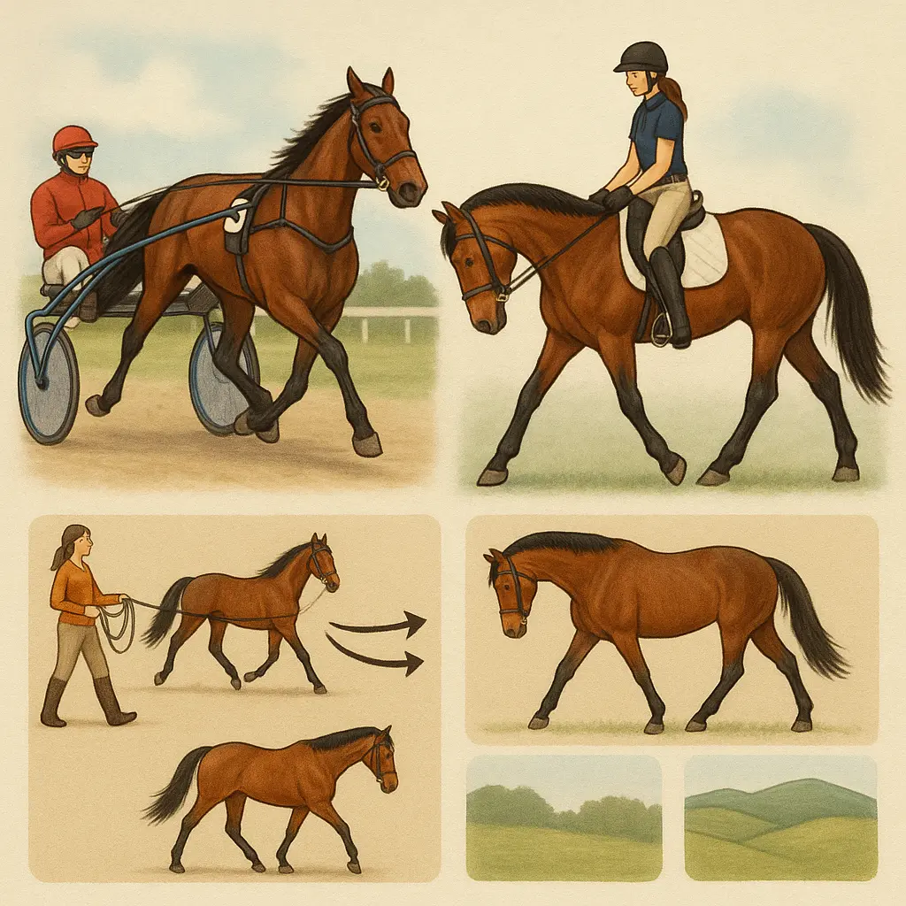 Standardbred Retraining For UK Riders: From Pace To Canter