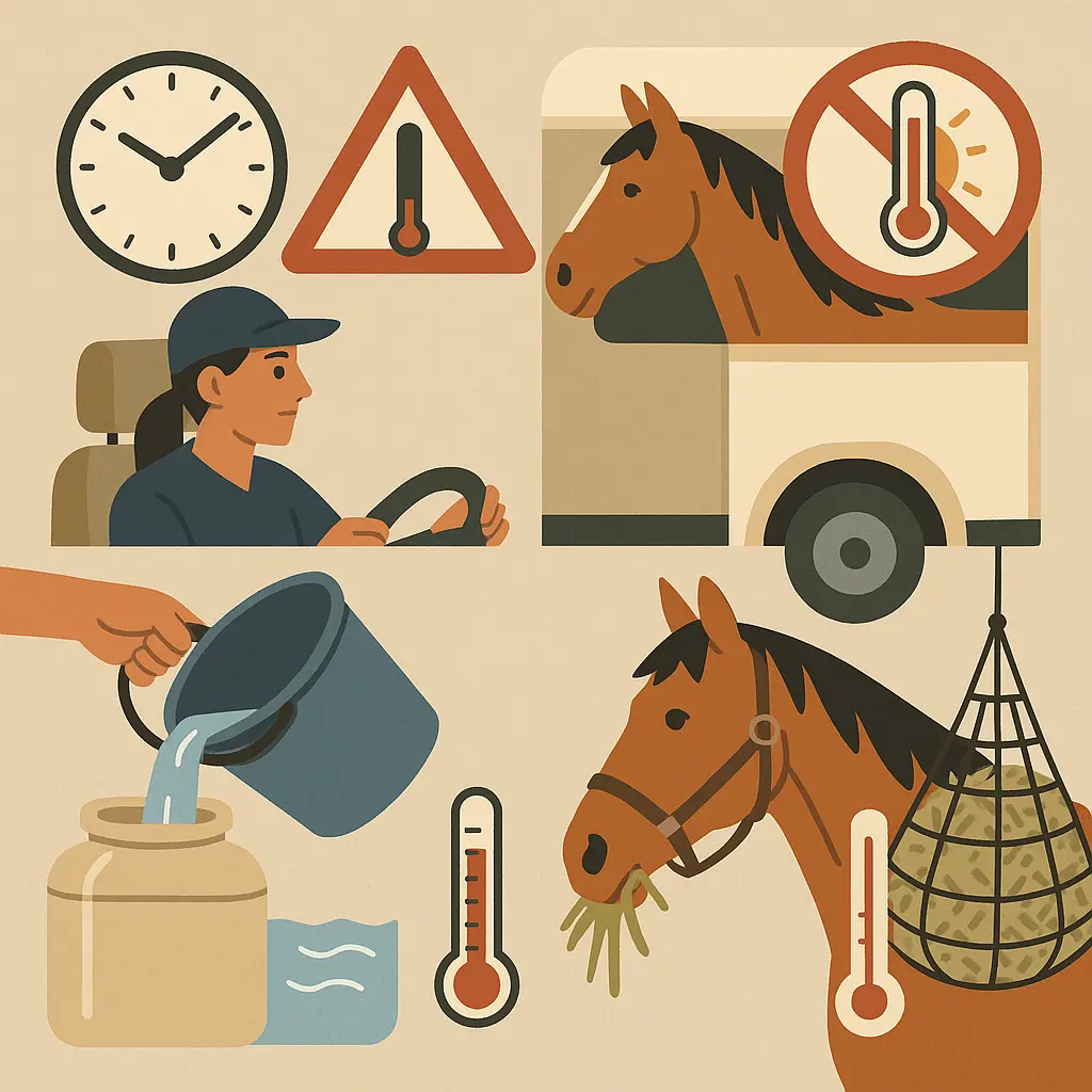 14-Hour Horse Transport UK: Legal Limits, Stops, Hydration