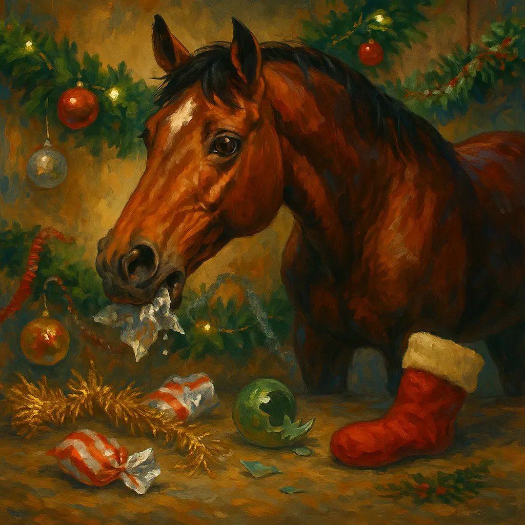 Advent Calendars And Foil: Prevent Horse Choke And Colic