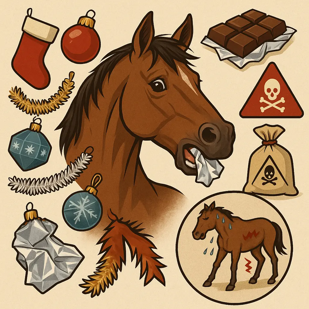Advent Calendars And Foil: Prevent Horse Choke And Colic