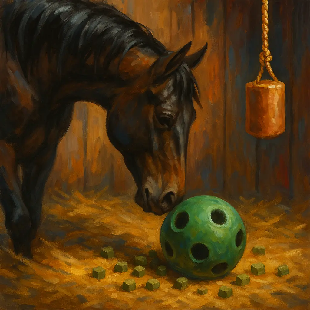 Horse Treat Balls: Make Them Last With Low-Sugar Fillings
