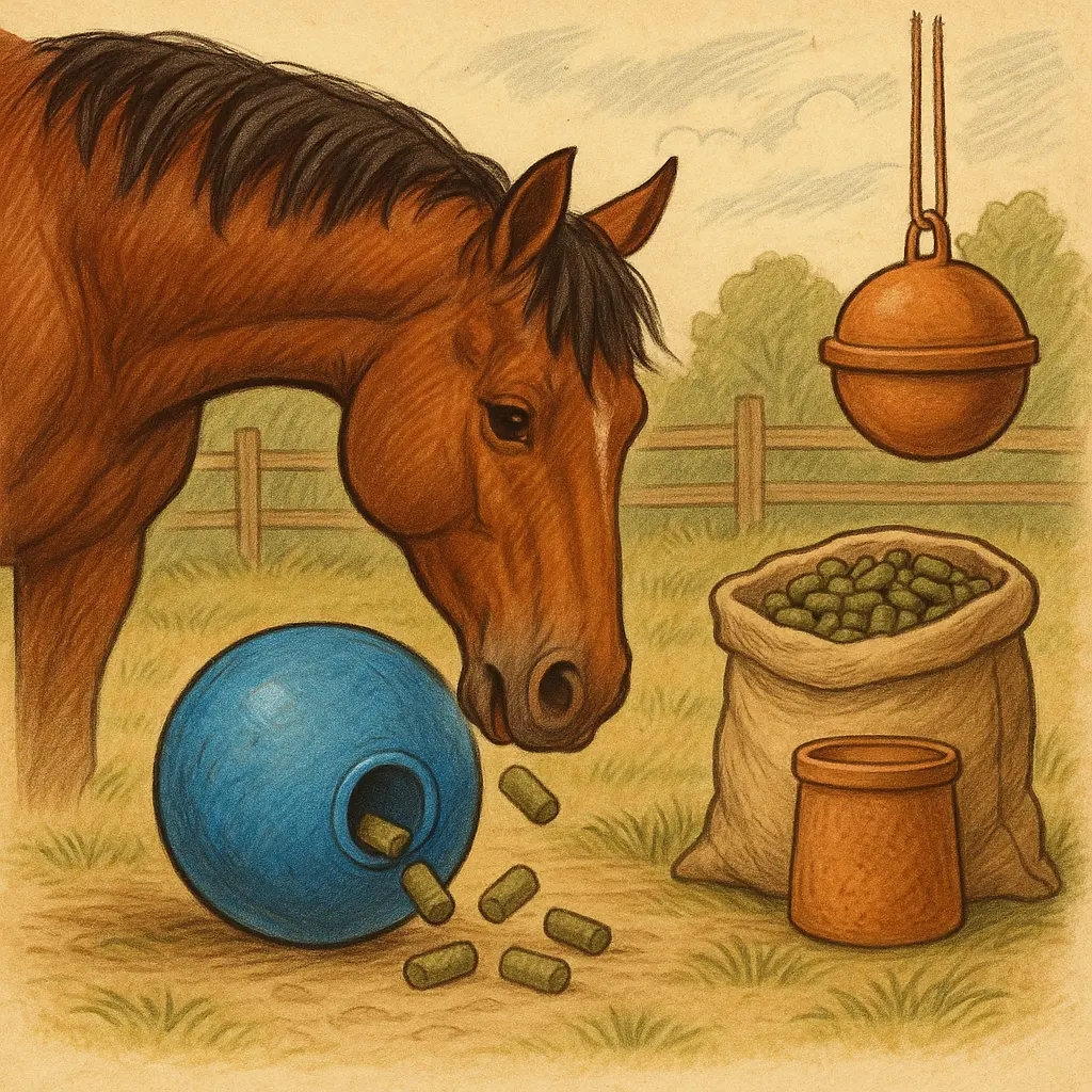 Horse Treat Balls: Make Them Last With Low-Sugar Fillings