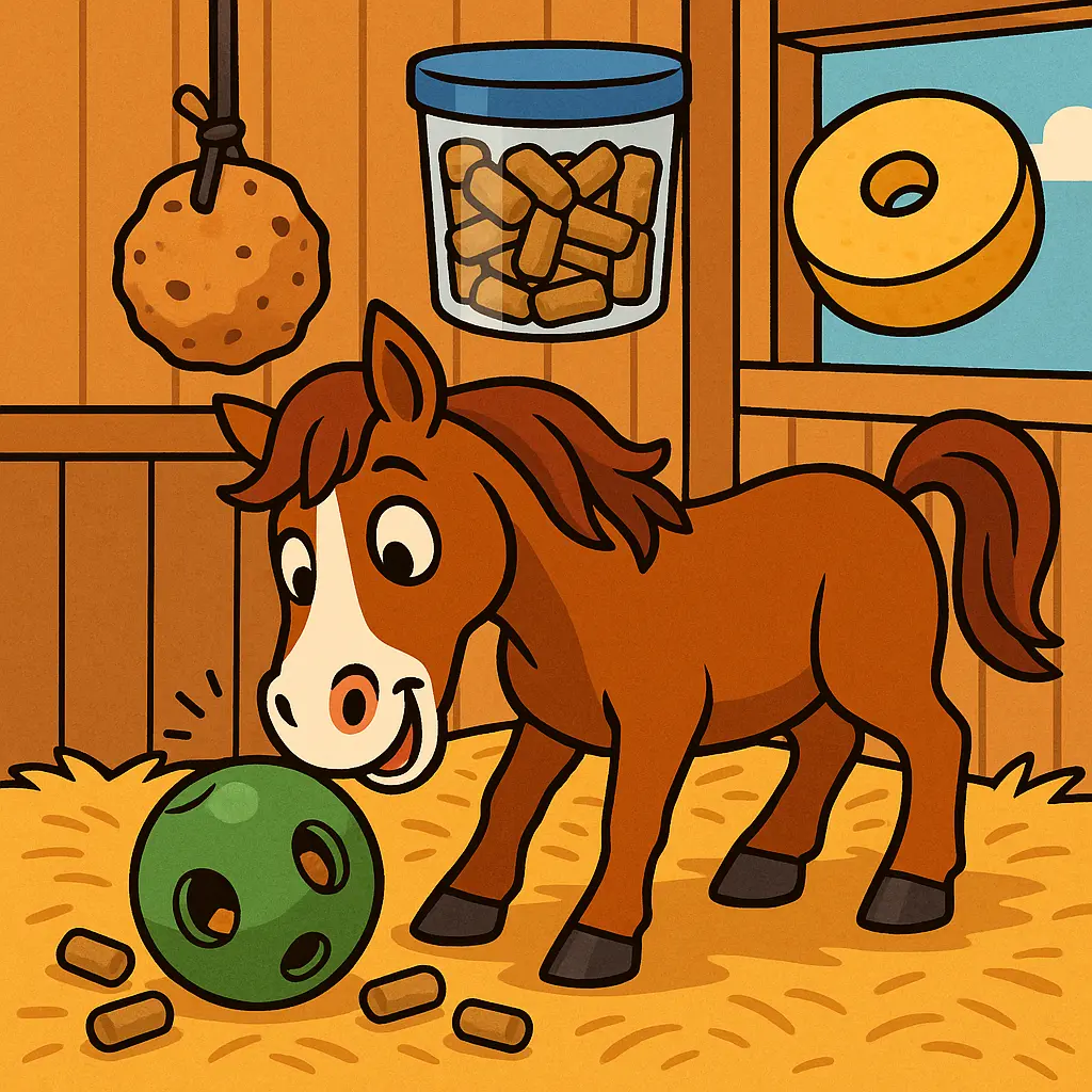 Horse Treat Balls: Make Them Last With Low-Sugar Fillings