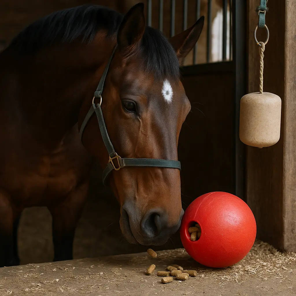Horse Treat Balls: Make Them Last With Low-Sugar Fillings