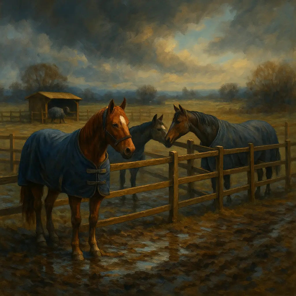 UK Winter Turnout: Healthier Horses, Safer In Pairs