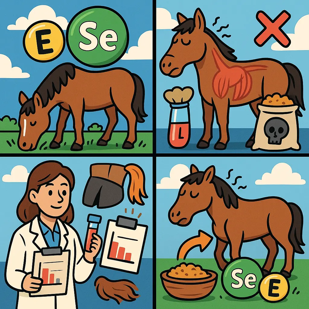 Selenium For UK Horses: Testing, Doses And Limits