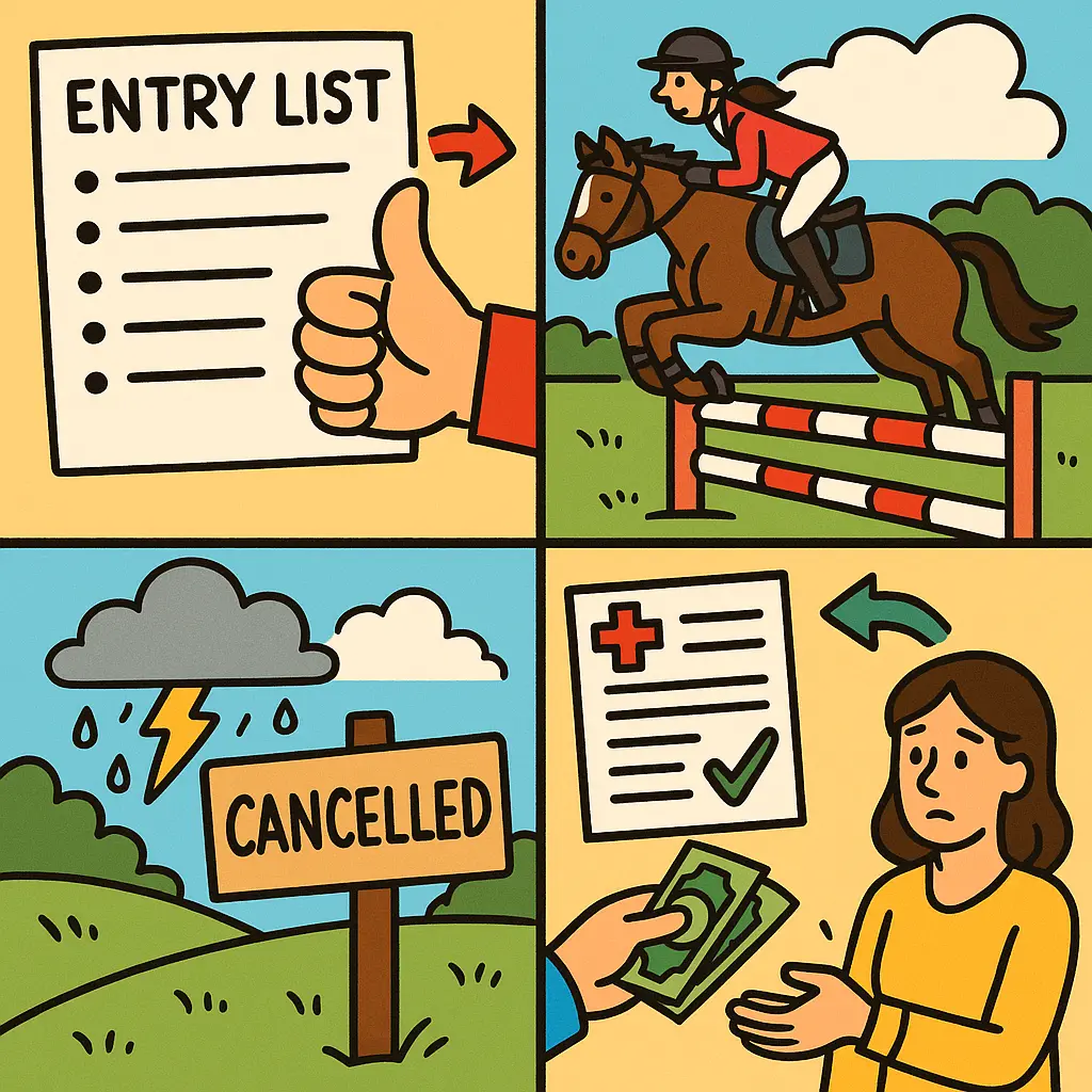 British Eventing Refunds: Ballot Dates And Waitlists
