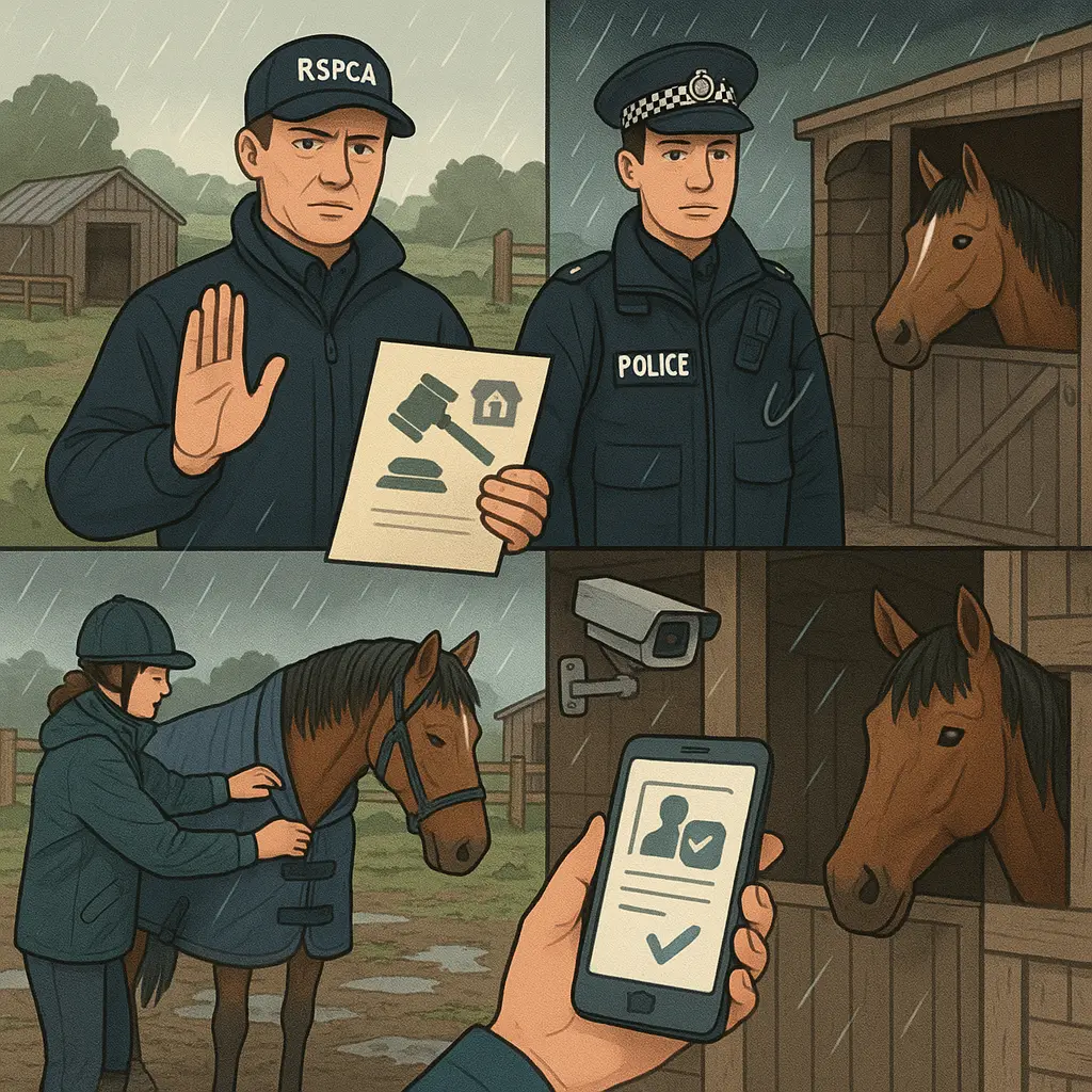 RSPCA Yard Visits: Your Rights And Horse Welfare Evidence
