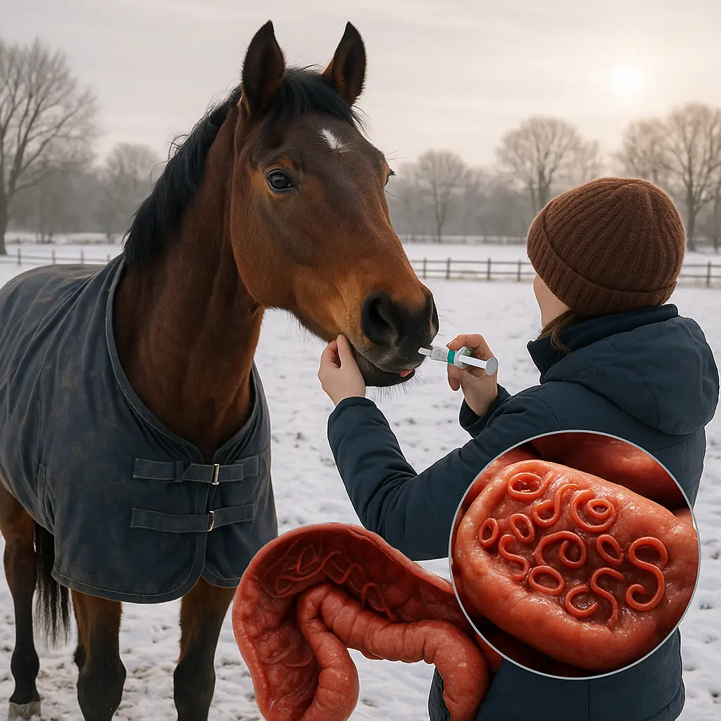 Encysted Redworm: When To Worm UK Horses This Winter
