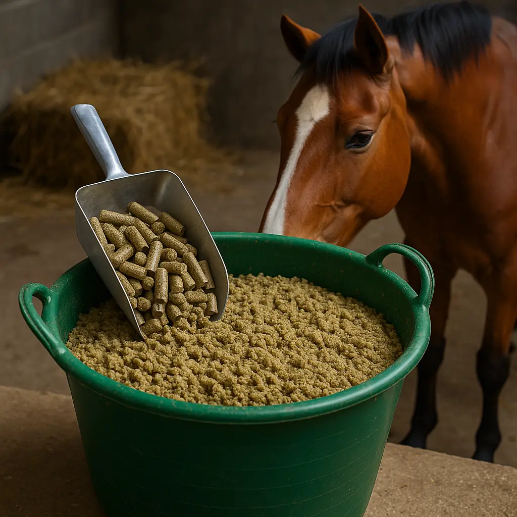 Grass Pellets: Soak 1:4, 2 Hours Cold Or 15 Minutes Hot