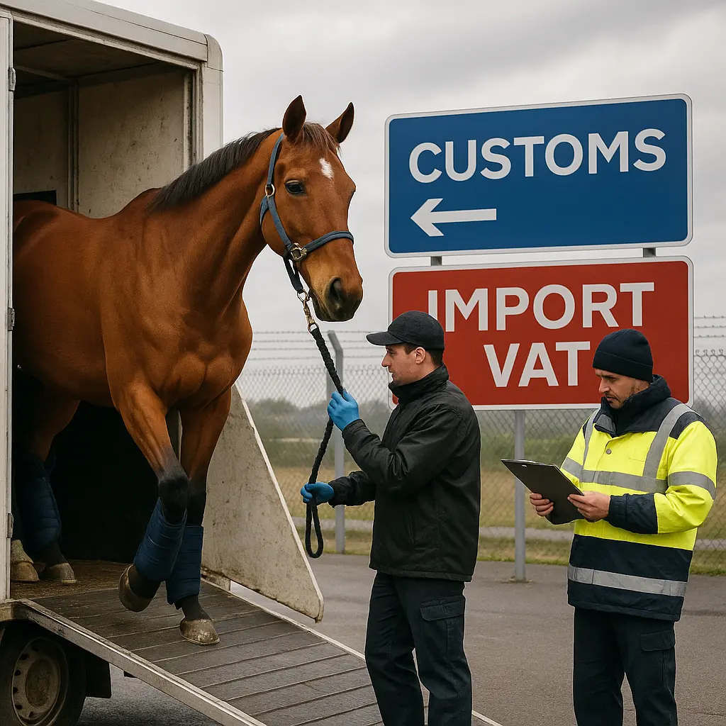 Importing Horses From Europe To UK: VAT, Costs, Paperwork