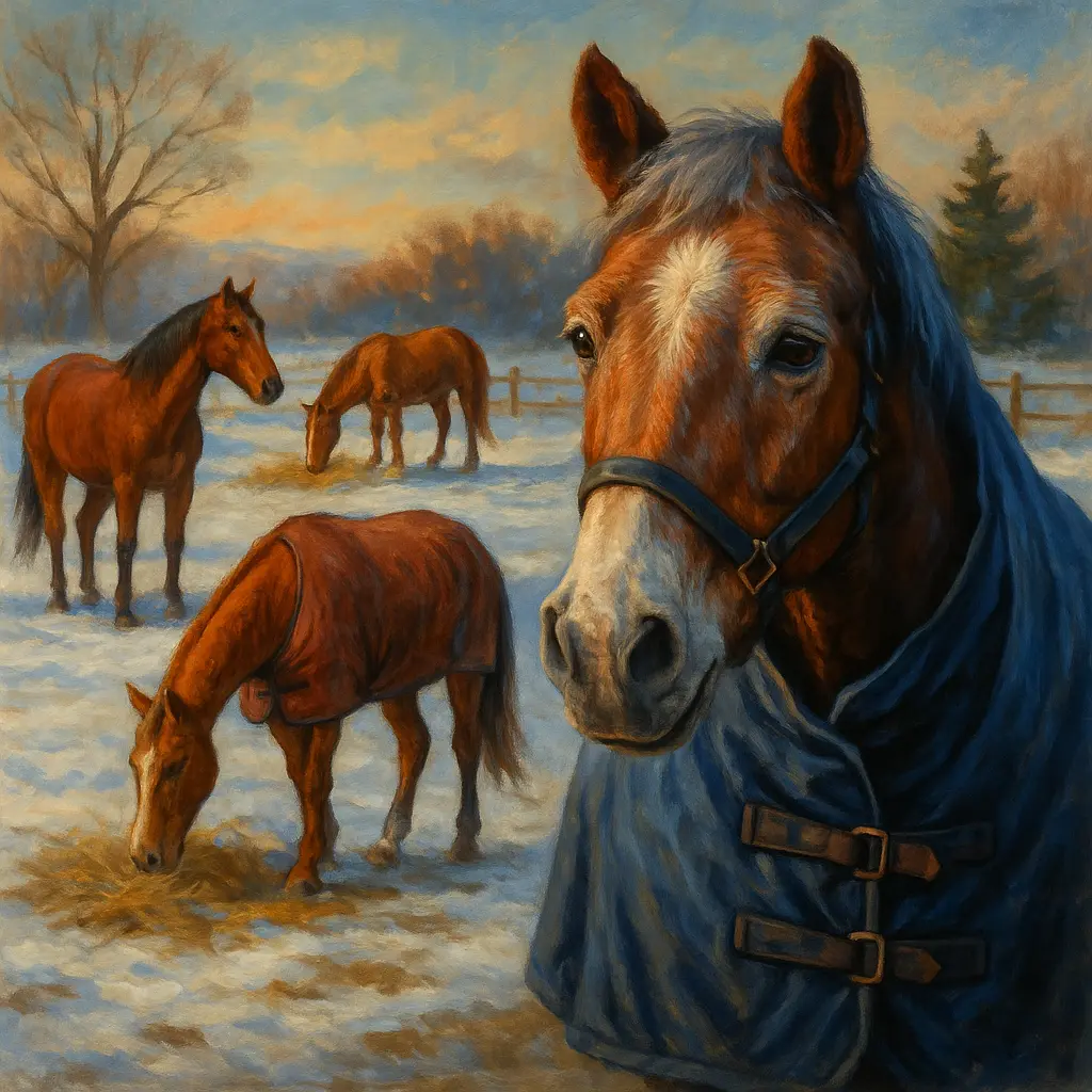 Rugging Unclipped Horses In UK Winter: When And What Weight