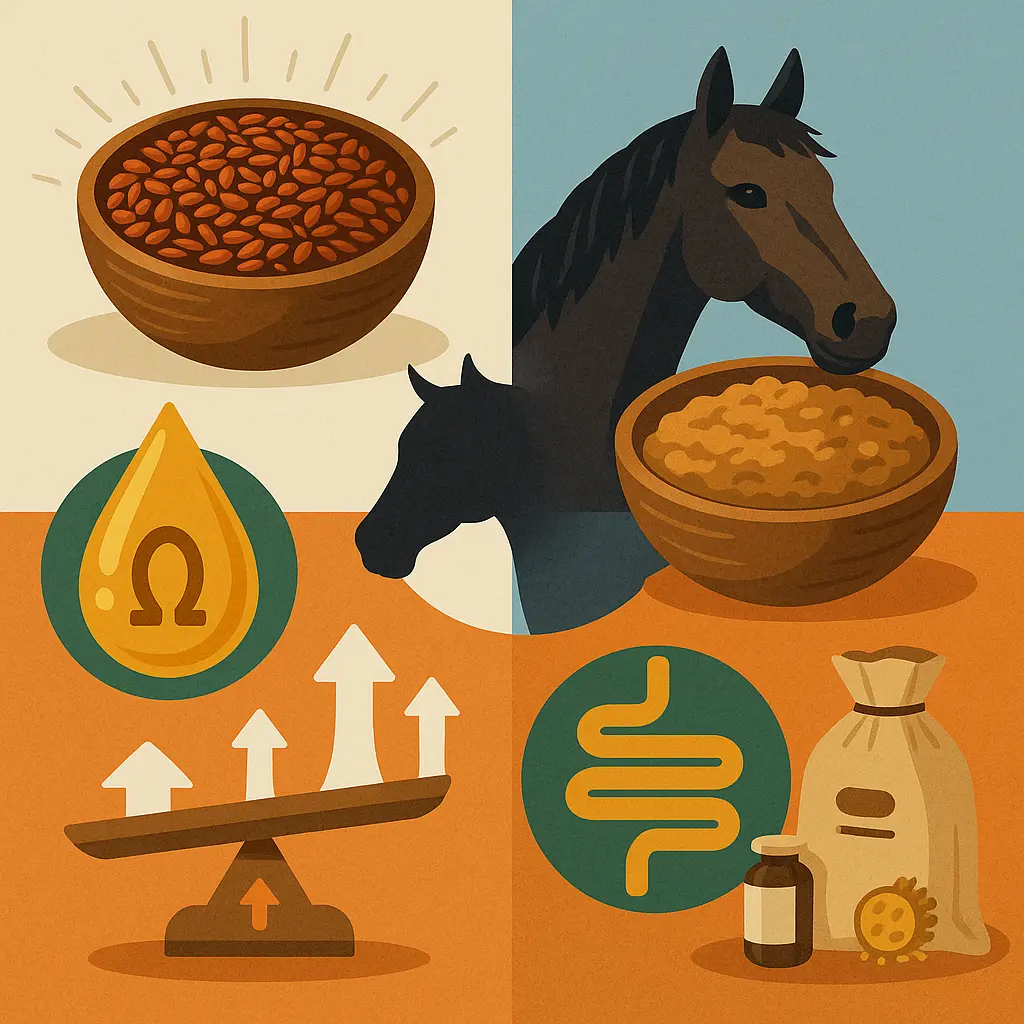 Micronised Linseed Vs TopSpec Mash: Omega-3 Or Hydration?