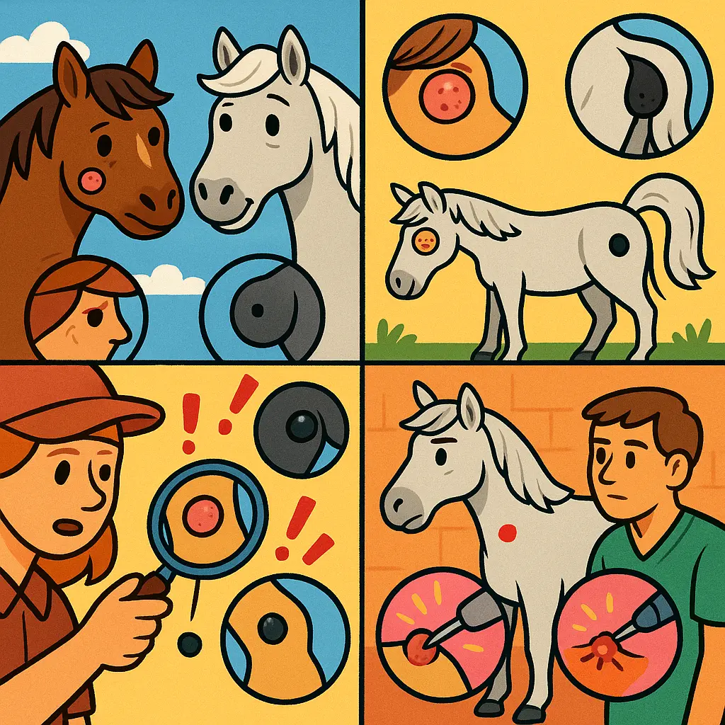 Equine Sarcoids And Melanomas: Check Weekly, Treat Early