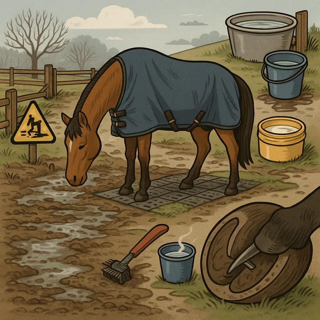 Winter Mud Management For Horses: UK Yard And Field Tips
