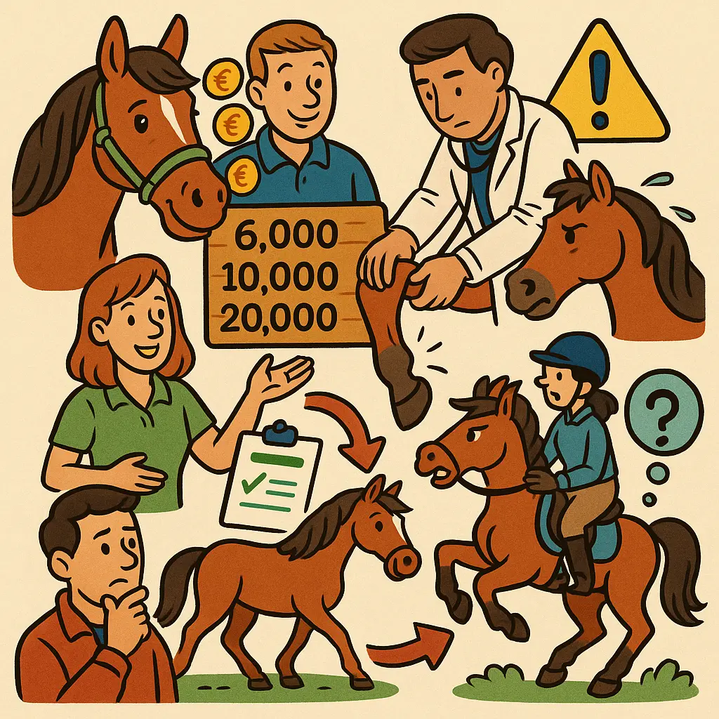 Pricing A Green 6-Year-Old Horse: UK Values & Risks