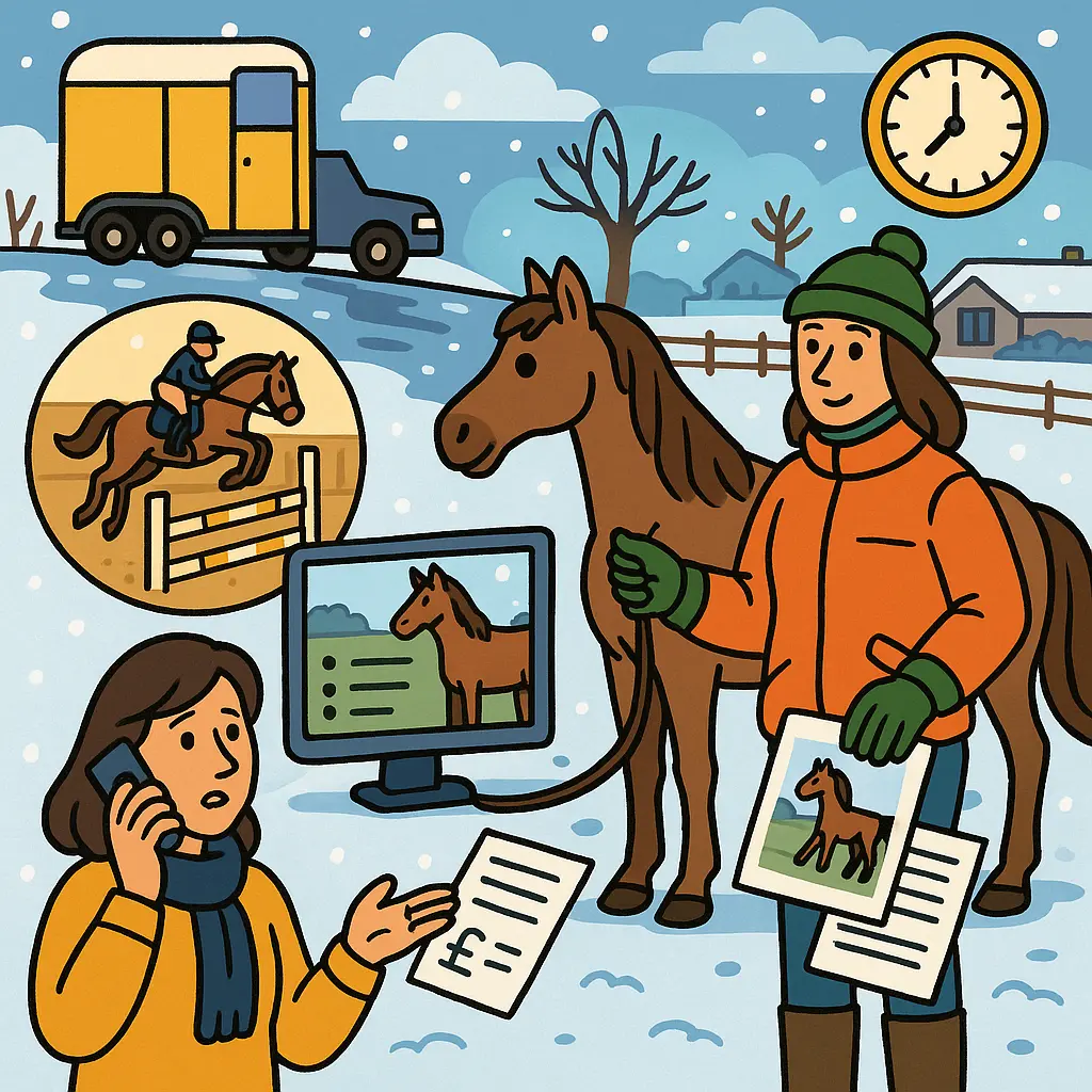 Selling A Pony In The UK This Winter: Price, Media, Viewings