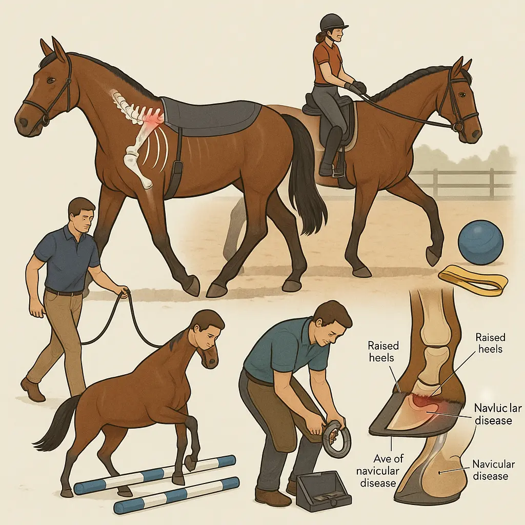 Kissing Spines Rehab: UK 12-Week Plan Plus Navicular Care