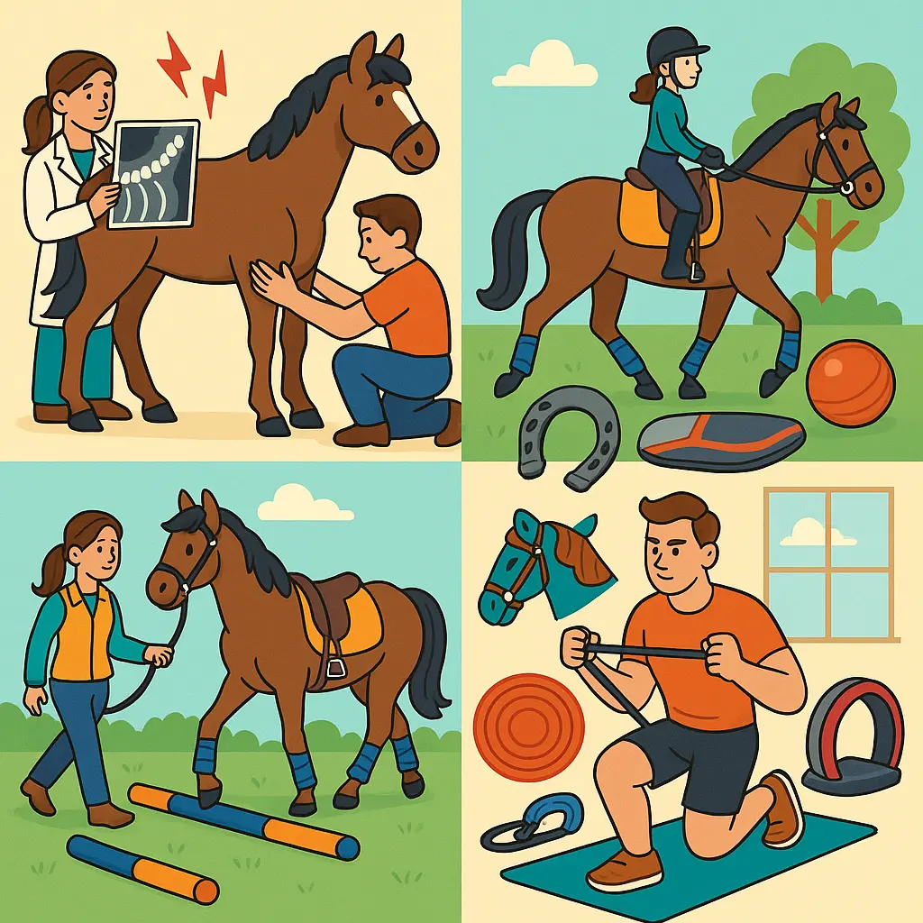 Kissing Spines Rehab: UK 12-Week Plan Plus Navicular Care